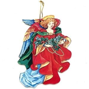 5 for $25! Elegant Angel Holiday Ornament!